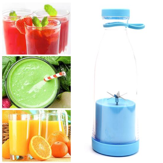 Mini Batidora de Fruta 380 ml Portátil y Recargable