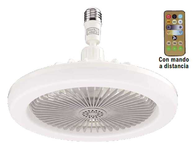 LumiFlow Pro™ – Lámpara LED con Ventilador Integrado
