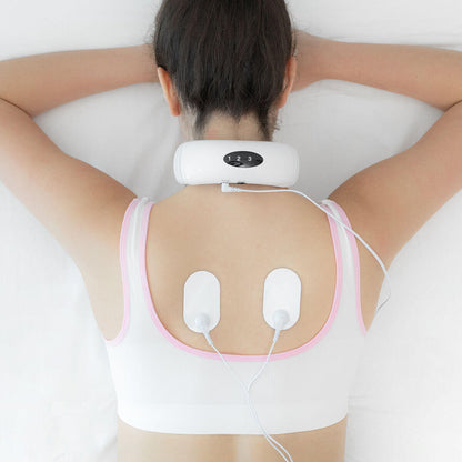 Masajeador Electromagnético Cuello y Espalda - 6 Modos + 16 Intensidades