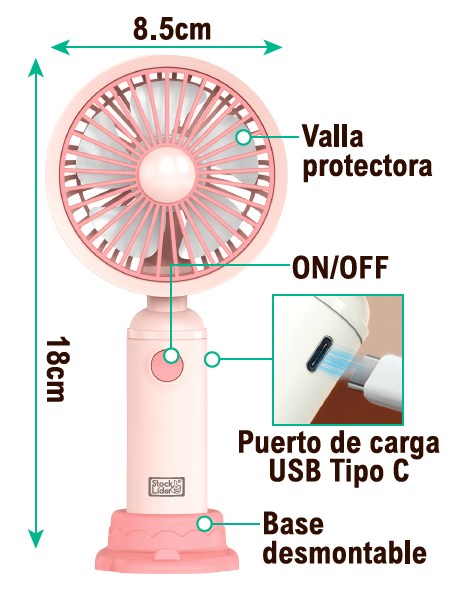 Ventilador portátil